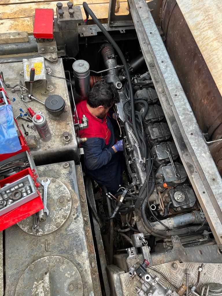 LB36 Enjektör ve Reil boruları değişimi SİNOP