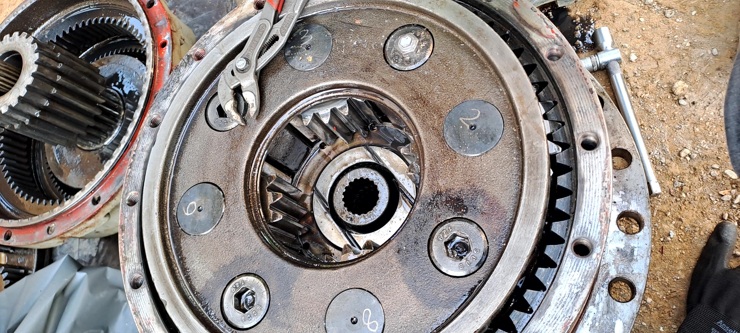 Sr60 kelly tambur arıza tespit ve değişim